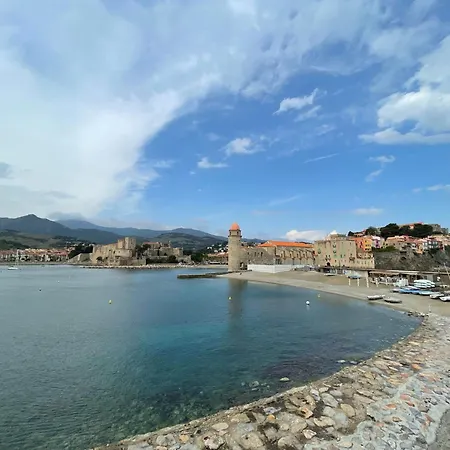 4mir11jaune- T2 En Duplex Idealement Situe Pour 4 Personnes Apartment Collioure