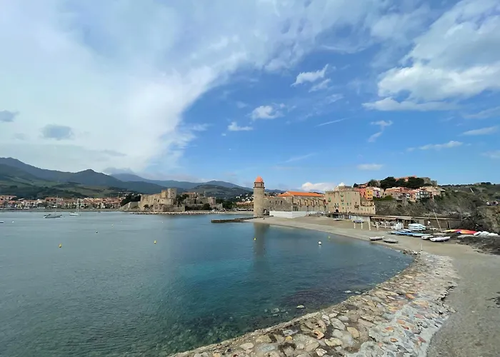4mir11jaune- T2 En Duplex Idealement Situe Pour 4 Personnes Apartment Collioure